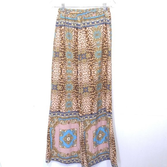hello miss Pants - hello miss Palazzo Pants Cheetah Bandana Sz M